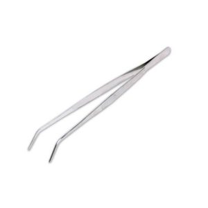 Pinceta Pęseta Zagięta Akwarystyczna Stal Nierdzewna 18cm sklep akwarystyczny śląsk