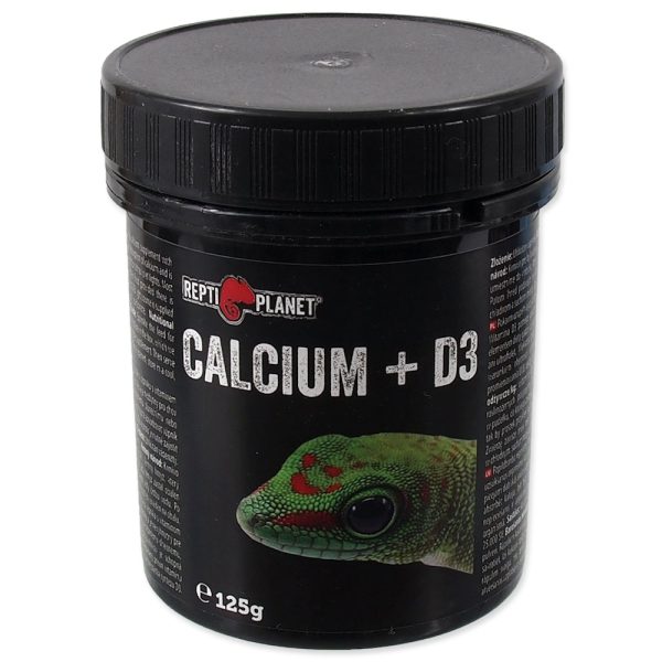 REPTI PLANET Calcium D3 suplement wapnia 125g z wit. D3 dla gadów (007-83012) sklep akwarystyczny śląsk