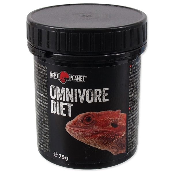 REPTI PLANET Omnivore Diet karma uzupełniająca 75g dla wszystkożernych gadów (007-81602) sklep akwarystyczny śląsk