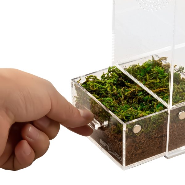 Repti-Zoo Easy Clean Acrylic Terrarium - terrarium akrylowe 10x10x20cm sklep premium dla akwarystów