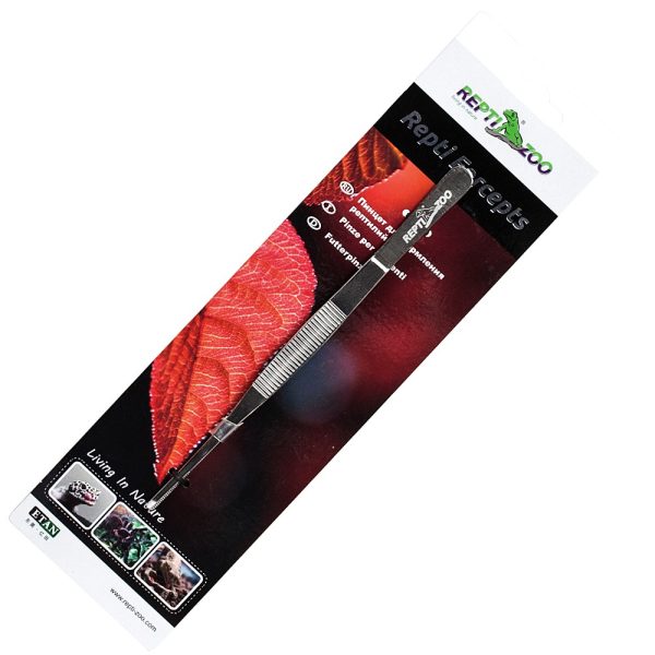 Repti-Zoo Repti Forceps - pęseta zagięta 25cm sklep premium dla akwarystów