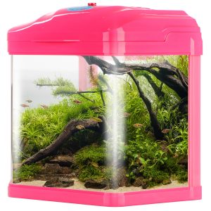 SUNSUN Pika-Pika AquaKids - akwarium 3l różowe sklep akwarystyczny śląsk