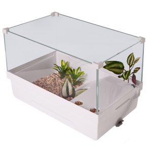 Sunsun Turtle Water Box L - akwarium dla żółwia z wyspą i filtrem sklep akwarystyczny śląsk