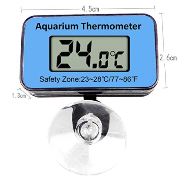 Termometr LCD z przyssawką AT-1 sklep premium dla akwarystów