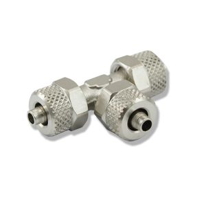 Trójnik metalowy zaciskowy T 6mm sklep akwarystyczny śląsk