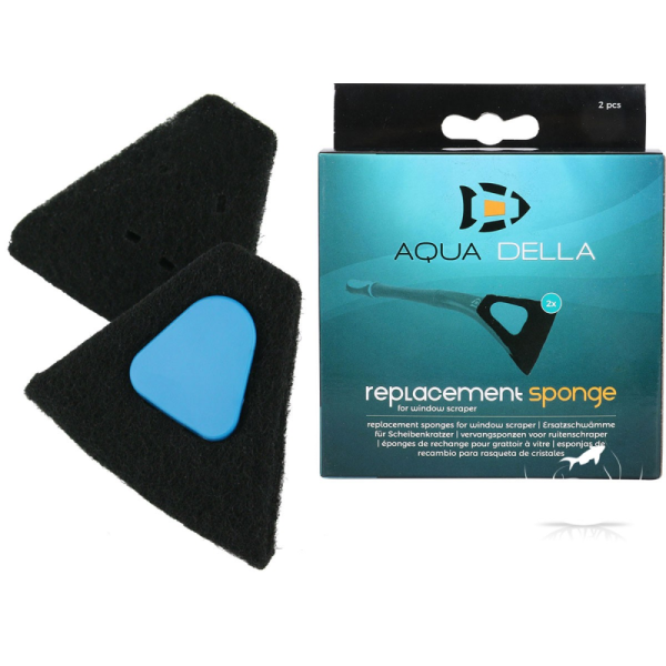 Wymienne gąki do Algae scraper sponge 2szt + klips (218-466551) - Akwarium / Terrarium / Animals