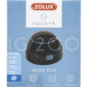 ZOLUX AQUAYA Igloo 200 kol. czarny (320753) sklep akwarystyczny śląsk
