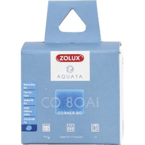 ZOLUX AQUAYA Wkład gąbka Blue Fine Foam I Corner 80 (330251) sklep akwarystyczny śląsk