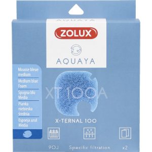 ZOLUX AQUAYA Wkład gąbka Blue Foam Xternal 100 (330237) sklep akwarystyczny śląsk