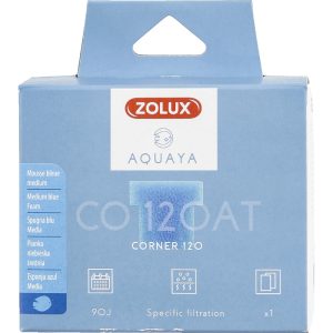 ZOLUX AQUAYA Wkład gąbka Blue Large Foam T Corner 120 (330227) sklep akwarystyczny śląsk