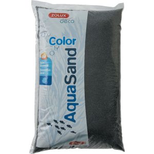 ZOLUX Aquasand Color czerń hebanowa 12 kg (346224) sklep akwarystyczny śląsk