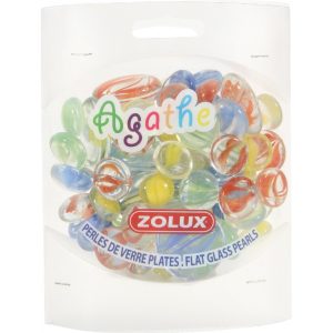 ZOLUX Kamyki szklane Agathe mix (357542) sklep akwarystyczny śląsk