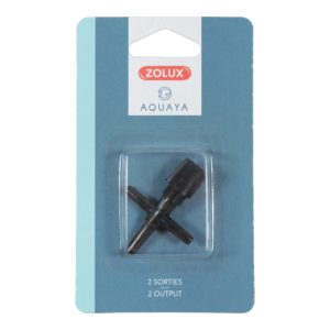 ZOLUX Zawór plastikowy z dwoma wyjściami (334295) sklep akwarystyczny śląsk