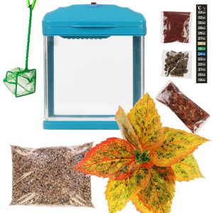 Zestaw SUNSUN Pika-Pika AquaKids Set - akwarium 3l niebieskie sklep akwarystyczny śląsk