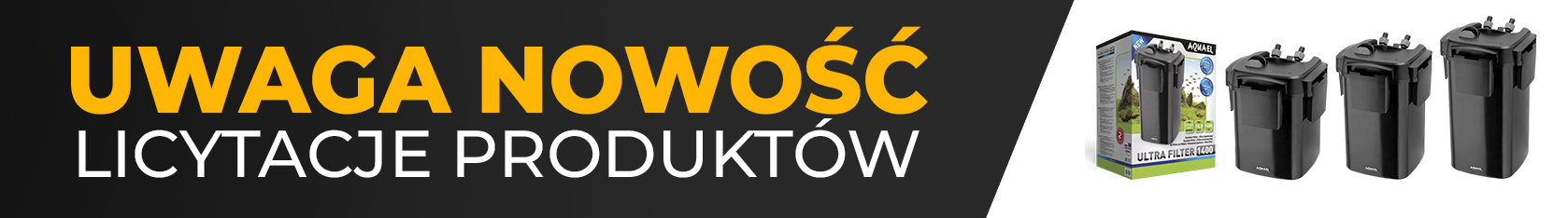 licytacje produktów akwarystycznych