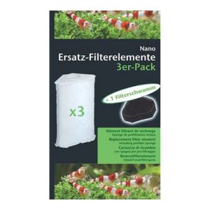 DENNERLE Filter Element Pack wkłady do Nano Clean Eckfilter i Eckfilter XL Nano (5865) sklep akwarystyczny śląsk