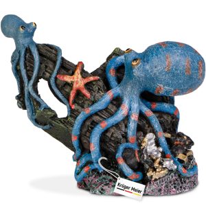 Kruger Meier Octopus Treasure – Dekoracja do akwarium 14x5.5x11.5 cm sklep akwarystyczny śląsk