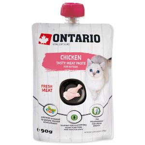 ONTARIO Kitten Chicken Fresh Meat Paste 90g (213-52308) sklep akwarystyczny śląsk