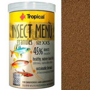 TROPICAL INSECT MENU GRANULES XXS 100ml/64g