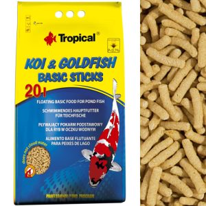 TROPICAL KOI&GOLDFISH BASIC STICKS 20L/1600G