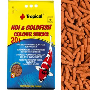 TROPICAL KOI&GOLDFISH COLOUR STICKS 20L/1600G