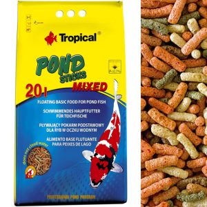 TROPICAL POND STICKS MIXED 20L/1600G