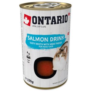 ONTARIO Cat Drink Salmon 135g (213-55713) sklep akwarystyczny śląsk