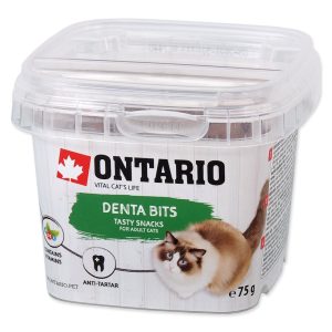 ONTARIO Snack Denta Bits 75g / Przysmak funkcjionalny dla kotów czyszcząc zęby 75g (213-5410) sklep akwarystyczny śląsk