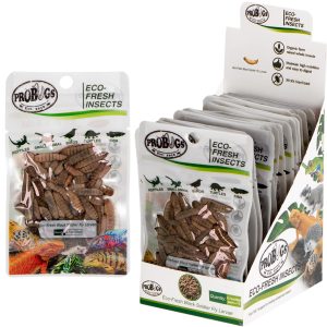 ProBugs Eco-Fresh Black Solider Fly Larvae 15 x 20g - świeże larwy muchy czarnej 15 saszetek sklep akwarystyczny śląsk
