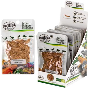 ProBugs Eco-Fresh Mealworm 15 x 20g - świeże larwy mącznika 15 saszetek sklep akwarystyczny śląsk