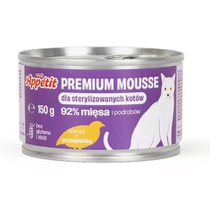 Comfy Appetit Premium Mousse Sterilized Przepiórka 150g - Karma dla kota sklep akwarystyczny śląsk