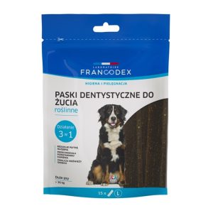Francodex Paski Do Gryzienia L - na brzydki zapach z pyska 15 szt. sklep akwarystyczny śląsk