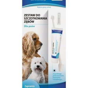 Francodex - zestaw szczoteczka i pasta enzymatyczna do czyszczenia zębów sklep akwarystyczny śląsk
