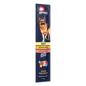 ONTARIO Stick for dogs beef 15g- ONTARIO kabanosy dla psów 15g wołowina (214-5801) sklep akwarystyczny śląsk