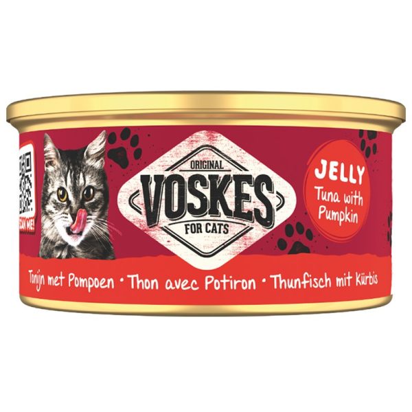 Voskes Tuna With Pumpkin - tuńczyk z dynią mokra karma dla kota 85g sklep akwarystyczny śląsk